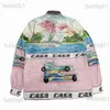 Men's Casual Shirts CASABLANCA Silk HAWAIIAN SHIRT Men Women 1 1 High Quality Long Sleeves T-Shirt Shirts Beach Tees T230321