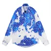 Designer Cloud Blue Hawaiian Style Mens Shory Shory Shirt Shirt Plus Casual Collar Casual Beach SEACH M-3XL 788894198