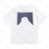 Ins Hot Spring Summer T Shirt Rhudes Skateboard Mens Designer Women Men Casual T-shirt Tshirt Size S-XL