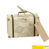 Kraft Wedding Travel Boxes de presente tema Party Feed Say Say