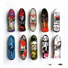 Miniaturas Toys Mini Placas de dedo Skate Print Print Plástico Profissional Skateboard Skateboard para Kid Toy Children Dro Dh2qa