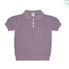 Tshirts FUB Summer Kids Knit Shirts for Boys Girls Cute Short Sleeve ops Baby oddler Cotton ees Clothes Outwear 230322