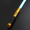 Led Rave Toy TXQSABER Sales Lightsaber Heavy Dueling RGB Juguetes Laser Saber Combat Blade Metal Handle Jedi Cosplay Kids Christmas Gift 230322