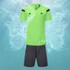 Tute da uomo Maglia da calcio Shinestone da uomo professionale Arbitro di calcio uniforme Pantaloncini da arbitro tailandese Set tute da arbitro di calcio 230322