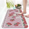 Carpets Japanese Cartoon Kawaii Printed Flannel Floor Mat Bathroom Decor Carpet Non-Slip For Living Room Kitchen Welcome Doormat RugsCarpets