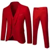 Herrenanzüge, Blazer, Business-Anzug, Jacke, Mantel, Blazer, Hose, Weste, Herren, Hochzeit, dreiteilig, Hose, Weste, große Größe, professionelle Anzüge 230322