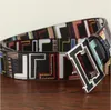Cinturón de diseñador para hombre, cinturones para mujer, letras, moda, hebilla lisa, cinturón para hombre para mujer, ancho de 40mm