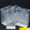PVC -tas transparant cadeau Tote waterdichte PVC doorzichtige plastic 7 maten cadeauzakken voor feest voordeel bruiloft cadeau