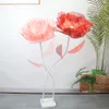 Nieuwe fantoom kleur zijden scherm bloem gesimuleerd Poppy bruiloft buiten achtergrond decoratie raam decoratie schieten prop set