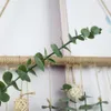 Gränsöverskridande eukalyptus tengqiu vägg hängande blommor vardagsrum dekoration hängande välkomnande dörrplatta vägg europeisk stil hängande smycken grossist