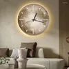 Wall Clocks Unique Hidden Electronic Hands LED Funky Frame Living Room Wand Uhr Bedroom Decoration WW50WC