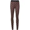 Moon Print Legings Women's Slim Fit Pants Trend kan bäras med hög elastisk smal sportsvariga tights Sexiga tights xxl