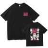 Erkek Tişörtler Anime İlk Slam Dunk Grafik T-Shirt Erkekler T-Shirts Kısa Kollu Günlük Harajuku Gömlekleri W0322