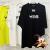 T-shirts voor heren 2023SS Vetements T-shirt Men Women 1 1 Hoge kwaliteit Oversized Ja Letter Afdrukken Thirt Zomerstijl Tops VTM T230321