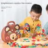 Outils Atelier Montessori Driller Jouets Pour Bébés Garçons Enfants 4 À 6 Ans Boîte À Outils Enfants Éducatifs Jeux Pour Enfants Faire semblant De Jouer 230322