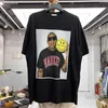 Camisetas de hombre Trendy Rodman baloncesto figura impresa calle principal camiseta con cuello redondo y manga corta T230321