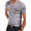 Survêtements pour hommes ZOGAA Été Hommes T-shirt Coton À Manches Courtes Hommes Marque Casual Personnalité Respirant Tops Plus Taille Tout Match Quotidien Chic 230322