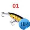 1 PCS Hard Rishist Bait 11g 7.3 cm Zatopienie Wibrujący rattan hak wiggler głębokie nurkowanie tonące sztuczna przynęta plastikowa