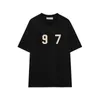 Fog 1977 Mens Designer T-shirts Shirt Men Tshirt T-shirt Coton Tops Crew Neckable Souffable LETTRE DE COURT