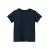 Tshirts 28T Summer Cotton Boys T Shirt Toddler kid Clohtes Short Sleeve Top Infant Cute Tshirt loose Childrens Tee Outfits 230322