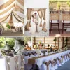 Bordslöpare 1st 30 cm*10m Rustik Country Wedding Party Decorations Table Runner Burlap Natural Jute Linen For Table Decor Home Table Tyg 230322