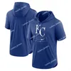 Kansas''City''Royals''Hoodie Heren Dames Jeugd Olive 2022 Salute to Service Therma Performance Pullover Custom Jersey Baseball Hoodie