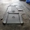 2006-2009 Malibu Corvette Swim Platform Pad Boat Eva Foam Teak Mack Mate Matching Selfing Ahesive Seadek Gatorstep Style Floor