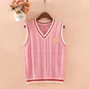 Damesvesten vrouwen trui vest mouwloze pullover trui dames gebreide vest dames v-hals waastcoat buitenste vest wollen vest vrouwen 230322