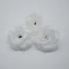 Flores decorativas grinaldas yoshiko 8cm Silver Artificial Rose Flower Head para Decoração de Casamento DIA DO Dia dos Namorados Diy Urso Flores Falsos
