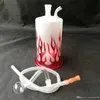 Spraying frosted frosted glass hoses Unique Oil Burner Glass Bongs Pipes Water Pipes Glass Pipe Oil Rigs Smoking with Dropper