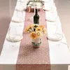 Nappe 2X Sparkly Rose Gold Sequin Runners 12X108 Pouces Shimmer Pour Anniversaire De Noce Anniversaire