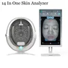 Skin Tester Face Analyer Skin Diagnosis System 21.5 Inches Screen 3D Ai Facial Skin Analyzer Machine Management System Scanner Plus Model 14 In One