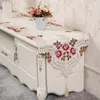 Table Runner Table Runner Table Flag Europe Embroidered Table Runners Dresser Table Cover Flower Tv Cabinet Tablecloth Coffee Shoe Dust Cover 230322