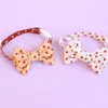 Colliers pour chiens Collier pour animaux de compagnie Wave Dot Pattern Cat Fashion Dogs Cats Neck Bows