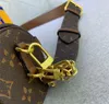 Women PAPILLON TRUNK Bags designer Totes handbags Toile Luxury Classic Monograms Genuine Leather Crossbody bag Luxurys Lvity Pillow Fashion chain wallet M57835
