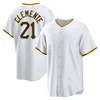 2023 baseball jerseyS 2 JETER 22 YELICH 3 HARPER 19 VOTTO 21 CLEMENTE 22 YELICH 24 CABRERA 28 POSEY 99 JUDGE yakuda local online store fashion Cool Base Jersey Discount