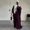 Ubranie etniczne Ramadan Eid Hooded Abaya Women Modlitwa odzież muzułmanin jilbab luźna długa sukienka Abayas Dubai Turcja Islamskie ubrania Djellaba Femme 230322