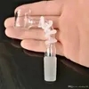 Accessoires de bangs de regard de fumée Brûleur à mazout unique Bongs en verre Tuyaux Conduites d'eau Pipe en verre Plates-formes pétrolières Fumer avec compte-gouttes