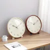 Wanduhren Koreanische Moderne Mädchen Große Vintage Schreibtisch Kunst Stilvolle Runde Hängende Reloj Pared Home Dekoration WSW45XP