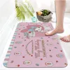 Carpets Japanese Cartoon Kawaii Printed Flannel Floor Mat Bathroom Decor Carpet Non-Slip For Living Room Kitchen Welcome Doormat RugsCarpets