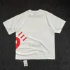 メンズTシャツ2023SSヒューママッドTシャツ男性女性1 1高品質のハートプリント特大のヒップホップトップTEES T230321