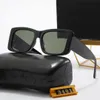 Marka Outlet Designer Sunglass Orijinal Erkek Kadın UV400 Kare Polarize Polaroid Lens Güneş Cam Leydi Moda Sürüş Açık Seyahat Plaj Güneş Gözlüğü
