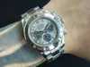 Z luksusowym automatycznym 2813 Ruchem mechanicznym Watch White Dial Watches Men 116508 116520 116528 Męskie zegarek