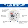 Maschere fotodinamiche a LED coreane 7 colori luci a LED fotodinamica maschera facciale casa usa attrezzatura di bellezza antidia skin ringiovanimento CE