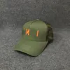 Дизайнерская шапка Ami ri Бейсбольная кепка Дизайнерские буквы с вышивкой Повседневная кепка Casquette Модная уличная кепка-дальнобойщик для мужчин и женщин BW53