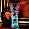 Creative Party Cups Snowflake LED Flashing Color Change Water Activated Light Up Beer Whisky Cup Mugg Table Seary