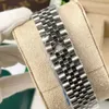 المربع الأصلي مراقبة فاخرة 41 مم الرئيس Datejust 116334 Sapphire Glass Asia 2813 حركة الساعات الميكانيكية الآلية للرجال 89