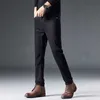 Schwarze Pure Jeans Herren Slim Fit Füße 24SS Herbst und Winter High End Elastisch Vielseitig Lässig Lange Hosen 28-36 38