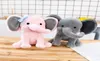 Elephant Plush Toys Baby Room Decorative Stuffed Dolls for Slepping 25cm Kawaii Animal Child Kids Plushiies Toy Pink Grey Doll3032943