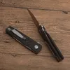 Cena fabryczna G3502 Flipper Składanie noża D2 Satin Blade CNC Black G10 Łożysko kulkowe na zewnątrz kemping wędkarstwo EDC Kieszonkowe noże